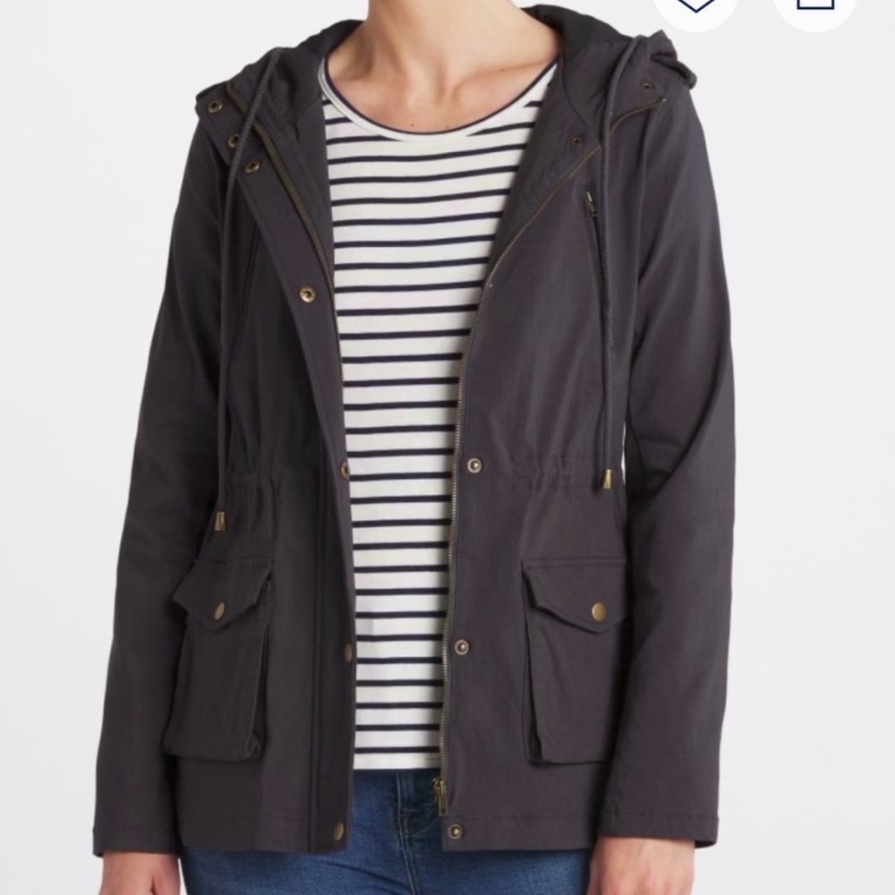 Eden Society Navy Hooded Casual Jacket XL